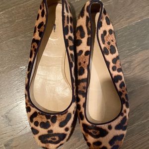 Jcrew Collection Nora calf hair ballet shoes
